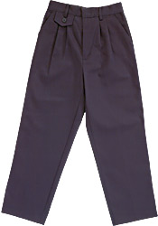 ''Universal''  Girls  Pleated  PANTS  - Size: 8- Navy  (  # U628)