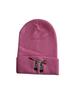 Peace PIPE Native PIPE Embroidered Beanies - Pink Color