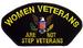 Embroidered Military PATCHES - Women Veterans Are Not Step Vet...
