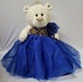 Quiceanera Terry Bear Size: 20''  Color: Royal Blue