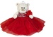 Quiceanera Terry Bear Size: 20''  Color: Red S
