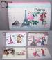 COSMETICS Bags - COSMETICS Pouches - London Paris Eiffel Tower