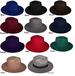 Fedora HATs  - Felt HATs -  Uni-Sex HATs - Assorted Colors