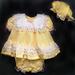 ''Baby Augusta'' Baby Girls 3Pc  Fancy DRESS With Lace