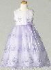 ''Princess'' Sleeveless  Girls White Pageant  DRESS - ( Sizes: 2-6)