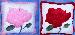 Plush Cushions/PILLOWs  - Rose Flower Applique