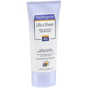 Neutrogena LOTIONs, creams, sunblock