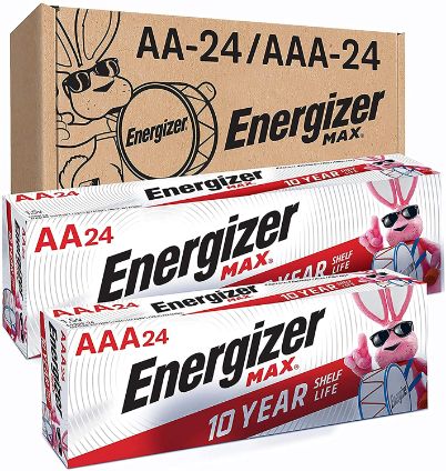 Energizer MAX AA BATTERIES & AAA BATTERIES Combo Pack