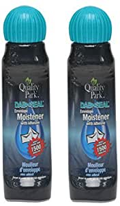 2 X Quality Park Dab-n-Seal ENVELOPE Moistener With Adhesive