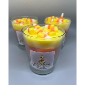 CANDY Corn candle