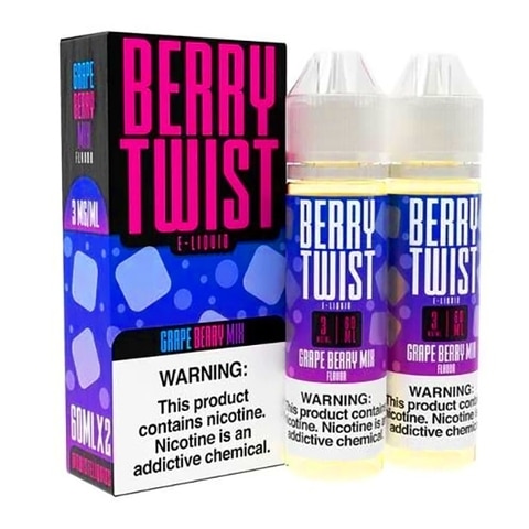 Berry Twist E-LIQUID 120ML - Purple Grape (Grape Berry Mix)