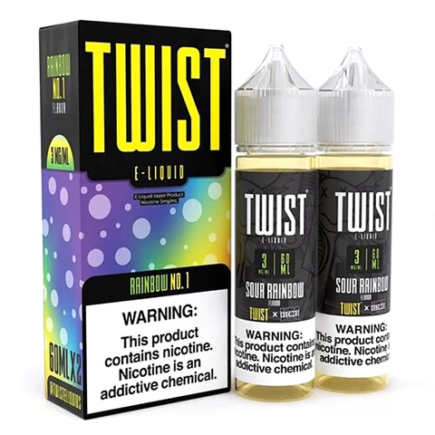 Twist E-LIQUID 120ML - Rainbow No.1