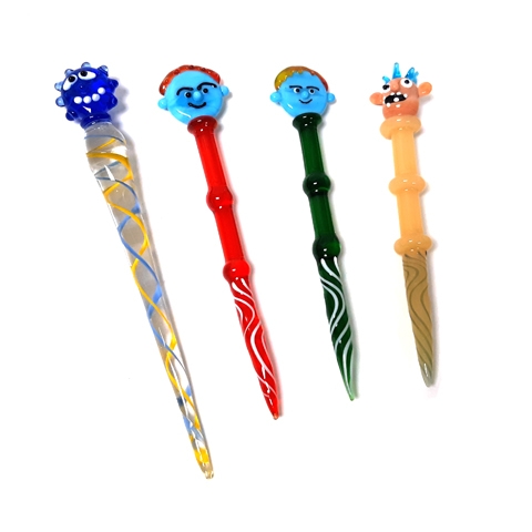 5'' Cartoon Style Glass Dabber TOOL