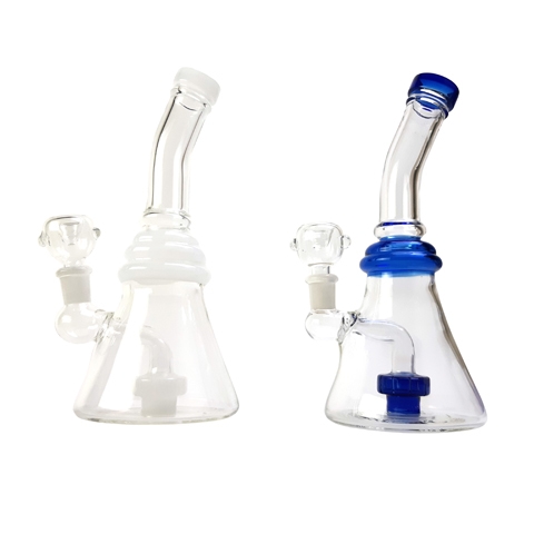 8.5'' Clear Glass Water PIPE