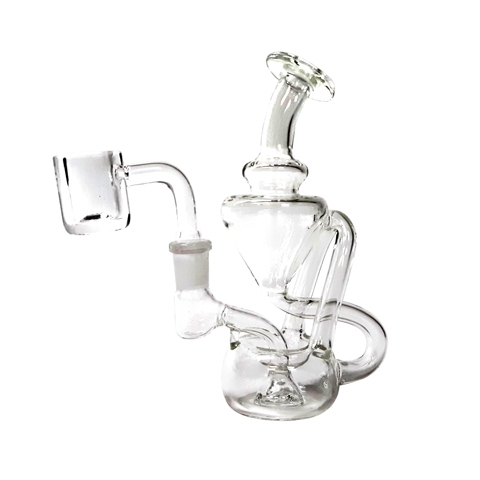 5'' Clear Glass Water PIPE