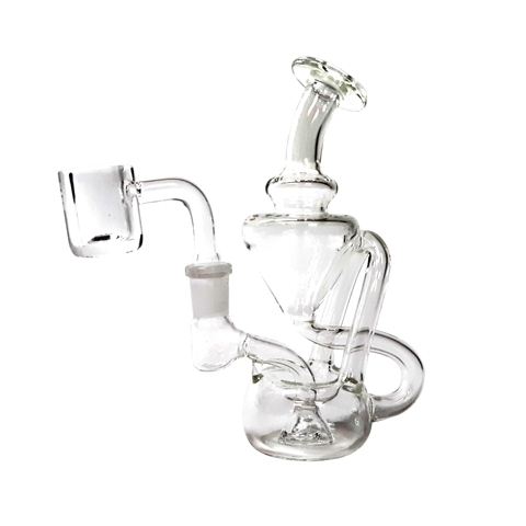 5'' Clear GLASS Water PIPE