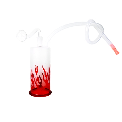 5.25''  Oil Burner Water PIPE with Silicone Tube(on sale)