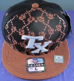[CLOSE OUT] FITTED CAP with embroidery and prints