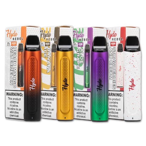 Hyde Rebel Rechargeable Disposable PEN - 4500 Puffs