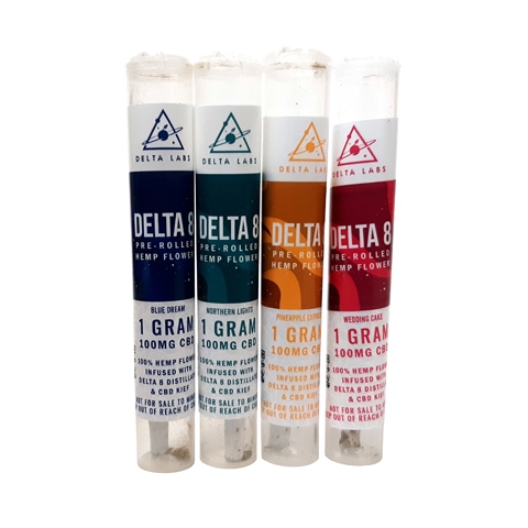 Delta Labs Caviar Delta 8 Pre-Roll 1 Gram 100MG