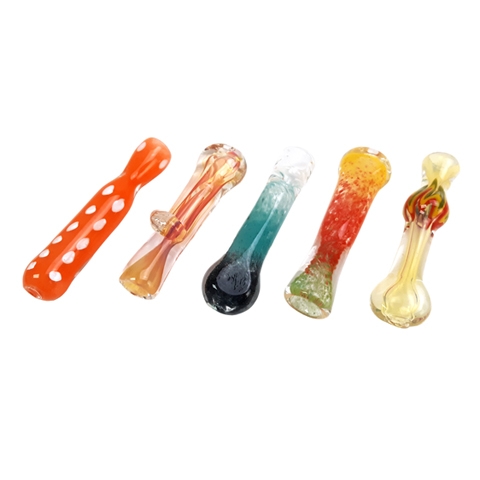 4'' Chillum Glass ONE Hitter Pipe