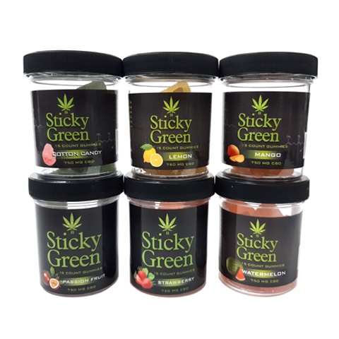 Sticky Green Delta 8 Gummy - 15 Count