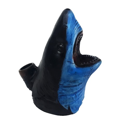 4.25'' Hand Crafted Shark Head Style RESIN Smoking Pipe