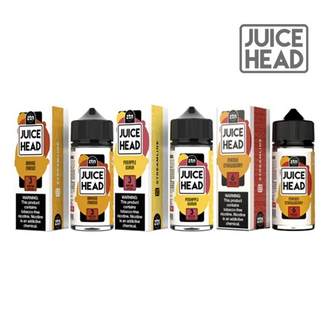 Juice Head 100ML TOBACCO Free Nicotine E-Liquid