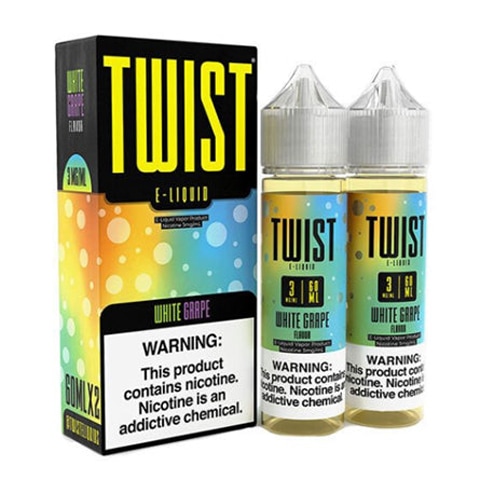 Twist E-Liquid 120ML - White Grape