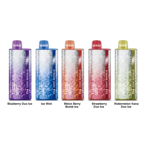 Funky Republic Ti7000 Frozen Edition Rechargeable Disposable
