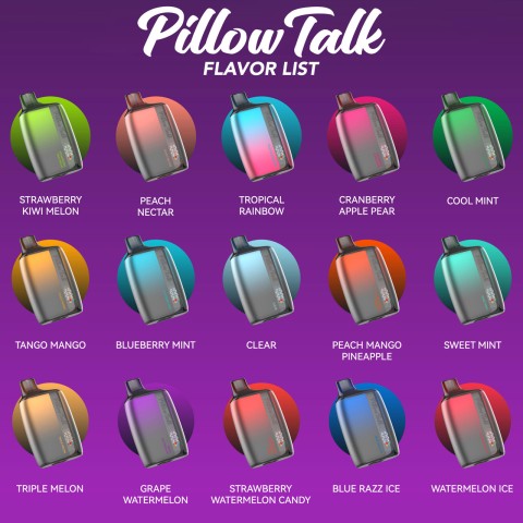 Pillow Talk Wireless Charging Disposable - 8500 Puffs