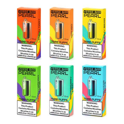 Verse BAR Pearl Rechargeable Disposable Device - 7500 Puffs
