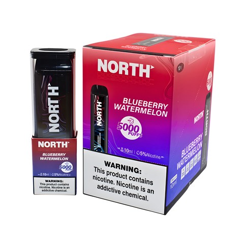 NORTH 5000 Rechargeable Disposable Device - 5000 Puffs