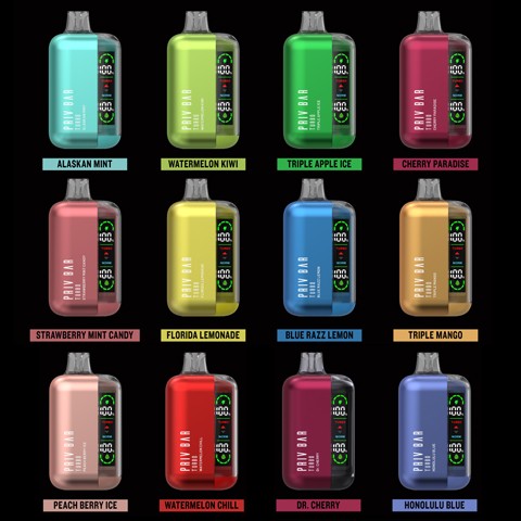 Priv BAR Turbo Rechargeable Disposable - 15000 Puffs