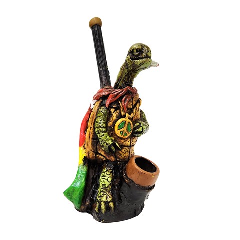 6'' Hand Crafted Turtle Style Resin Smoking PIPE