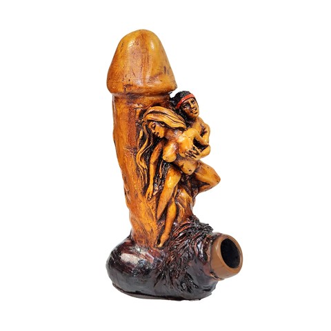 5.75'' Hand Crafted RESIN Smoking Pipe