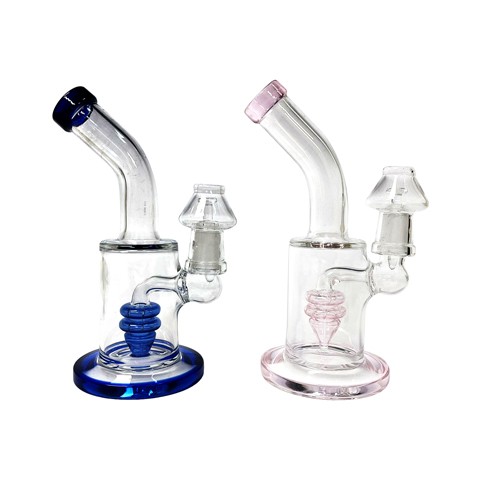 5.75'' Clear Glass WATER PIPE