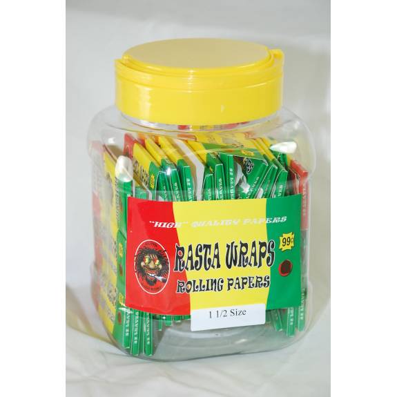 Rasta Wraps 1.5  ROLLING PAPER