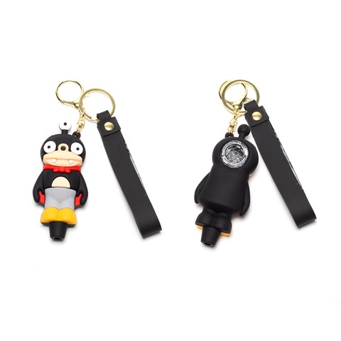 3'' Futurama Lord Nibbler Silicone Hand PIPE w/ Keychain