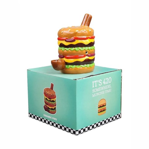 Cheese Burger Ceramic PIPE