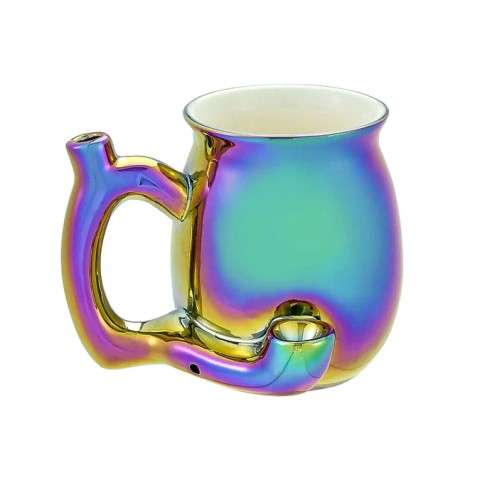 Premium Roast & Toast Electroplated Iridescent Ceramic MUG