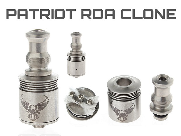Patriot Style RDA - 22mm - Stainless STEEL
