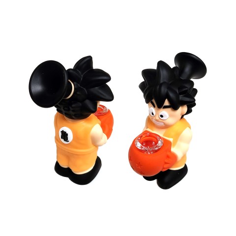 5'' Goku Style Silicone Water Pipe