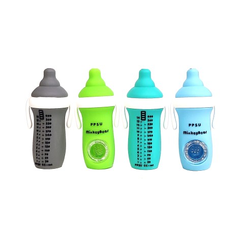 4.5'' Baby Bottle Silicone Hand Pipe