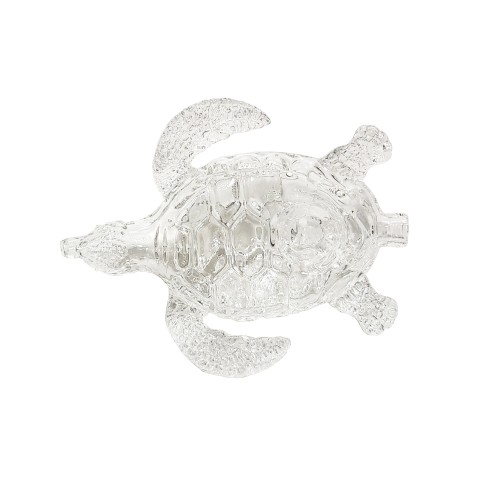4.5'' Crystal Turtle Glass PIPE