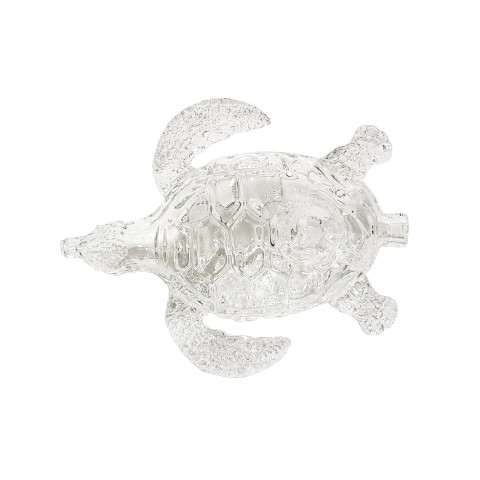 4.5'' Crystal Turtle Glass Pipe