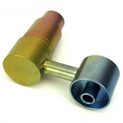 14mm/18mm Male Titanium Domeless Sidearm NAIL