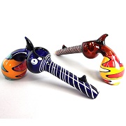 7.5'' Hand Gun Water Bubbler Glass PIPE(on sale)