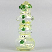 5'' Snowman GLASS PIPE(on sale)