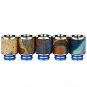 Arctic Dolphin Stabilized Wood 510 Drip Tip